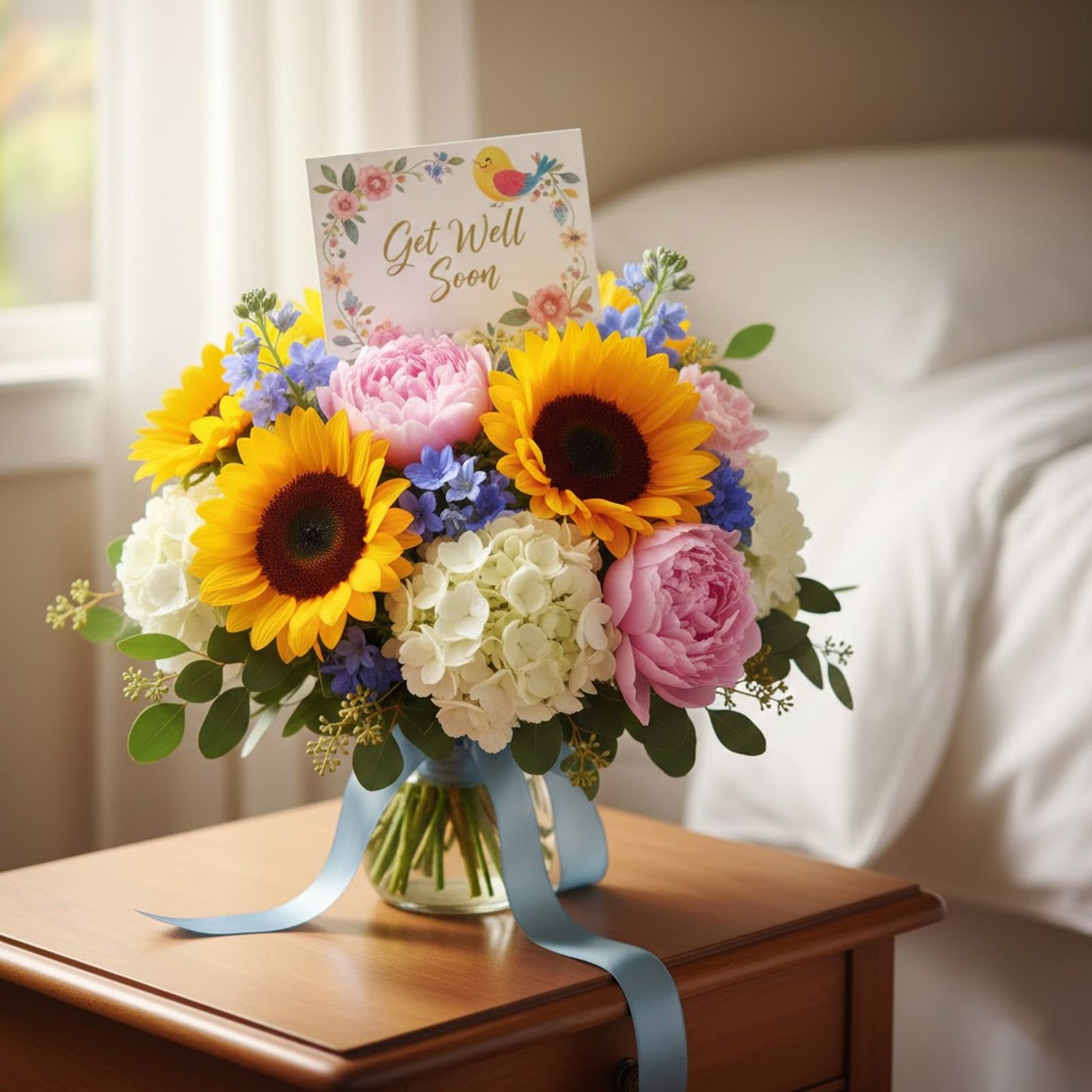 Get well soon flowers